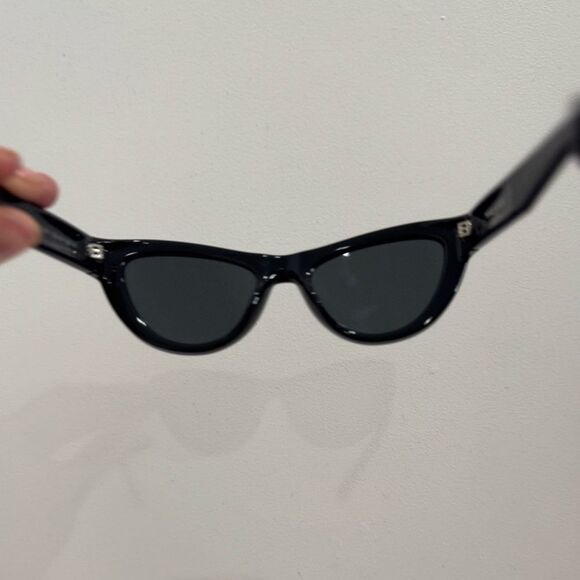 SAINT LAURENT Script Cat Eye Sunglasses, 53mm - Picture 11 of 14